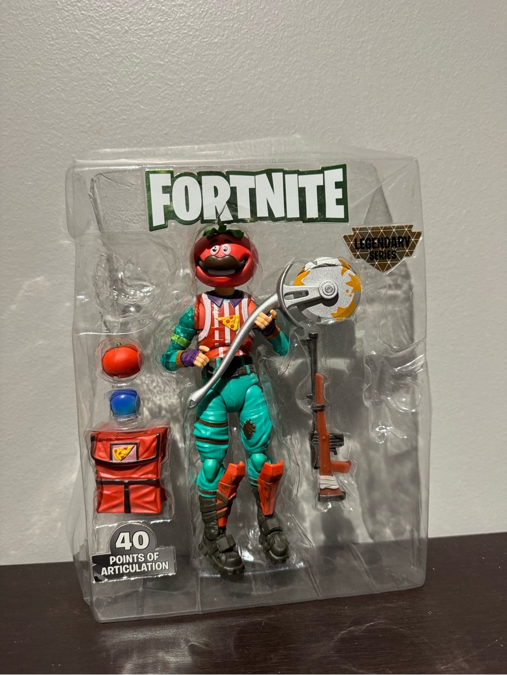 Fortnite Legendary Series Tomatohead 6" Action Fig (Missing Box & Some Pieces)